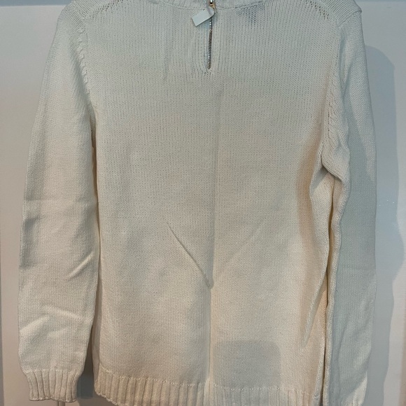 VGUC Fall bundle. Green J Crew vest with 3 coordinating shirts and one sweater - Picture 12 of 13